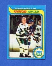 1979-80 Topps Hockey #175 GORDIE HOWE  Hartford Whalers  EXMT HOF Last card (1)