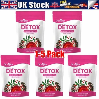 28-140pcs Lulutox Detox Tea Slimming Weight Loss Tea Bags Fat Burning Diet Tea~