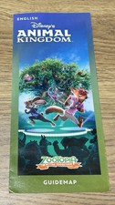Out of Print Walt Disney World Animal Kingdom Park Map Dec. 2025 w Dinosaur! 