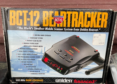 #ad Uniden Bearcat Bear Tracker BCT 12 Scanner Mobile 800MHz original UNTESTED $70.00