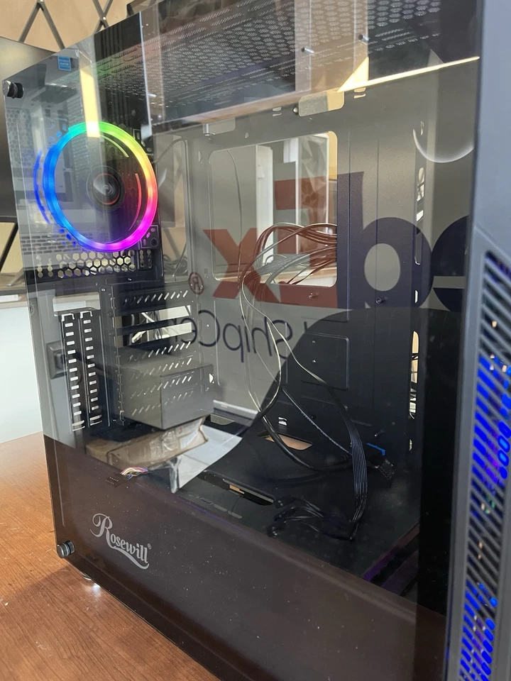 Rosewill SPECTRA D100 ATX Mid-Tower Gaming PC Computer Case - Image 4 of 4