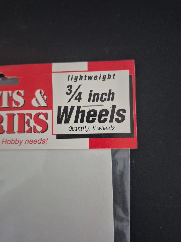 14 paquetes de ruedas ligeras Guillows #111 de 3/4 pulgadas (112 en total) Foto 2 de 4