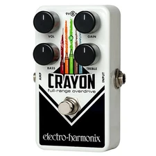 New Electro-Harmonix EHX Crayon 69 Full Range Overdrive Guitar Effects Pedal