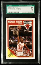 1989-90 Fleer Michael Jordan #21 SGC 7 NM