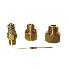 Autometer Gauge Install Kit For Ls Engines Incl. Fittings Short Temp Sensor