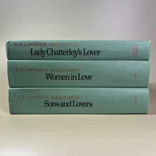 Vintage Book set Of 3 Lady Chatterley's Lover by D.H.Lawrence 1928 HC