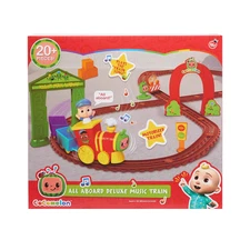 CoComelon - All Aboard Deluxe Music Train Set, Kids Toy Playset