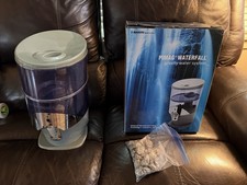 Nikken PiMag Waterfall Filtration System Gravity Alkaline Water Filter Read