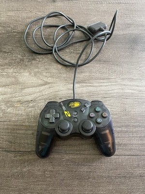 Mad Catz Dual Force 2 Wired Analog Controller Black for PlayStation 2