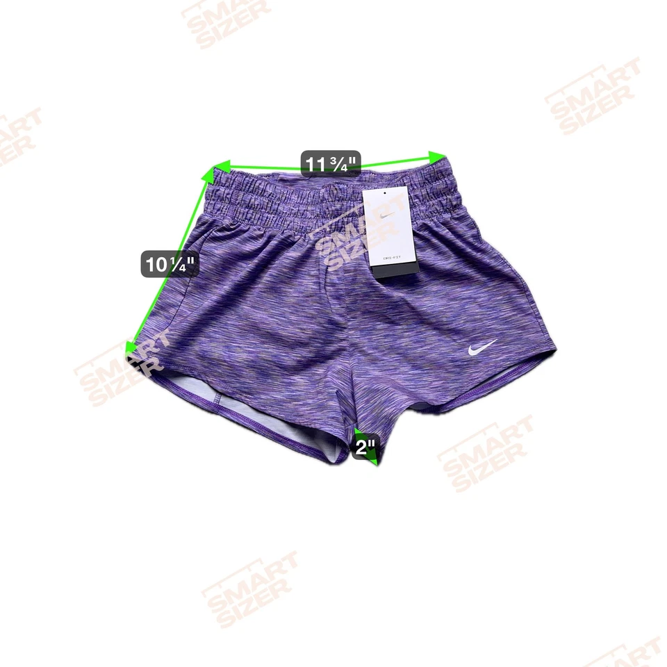 Pantalones Cortos para Correr Nike Dri-FIT XS Púrpura Forrados Atléticos Ligeros Para Mujer Nueva Etiqueta Foto 2 de 4