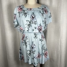 Show Me Your Mumu Casita Mini Dress Floral Off The Shoulder Wildflower Breeze XS