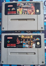 Super Nintendo (SNES) WWF Super WrestleMania + WWF Royal Rumble Lot
