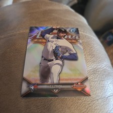 2018 Bowman Chrome 2017 AFL Fall Stars TJ Zeuch #AFL-TZ - Blue Jays