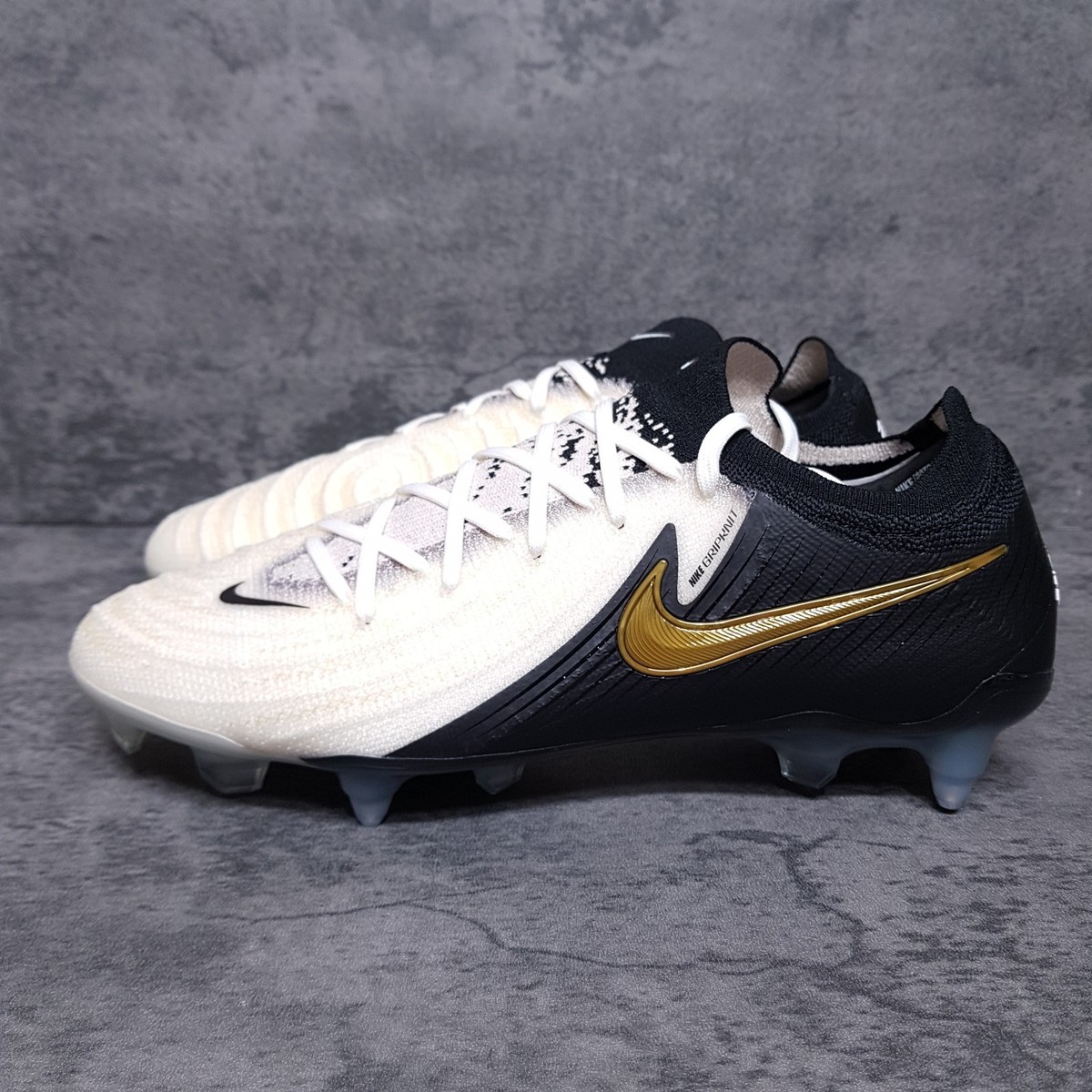 NIKE Phantom GX 2 Elite SG Pro Soccer Cleats Mens 9 Mad Ready Gold
