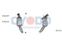 Dpf RußPartikelfilter Dieselpartikelfilter Oyodo 20N0060-OYO Cordierit FüR Bmw