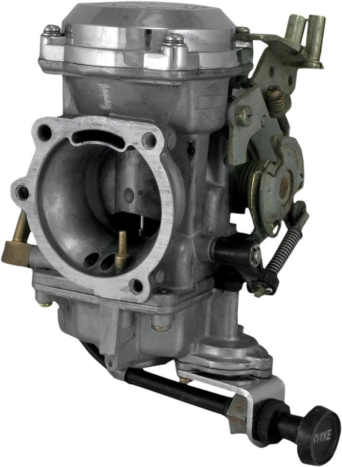 Soporte obturador de carburador Keihin CV montaje inferior Todds Cycles para Harley Davidson Foto 2 de 2