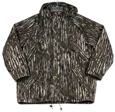 Cabelas Whitetail Clothing Gore-Tex Silent Fleece Jacket Men XL TALL Bark Hooded