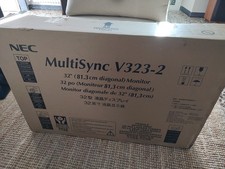 Nec Multisync V323-2 LCD Full HD Pro monitor with box/remote/manuals! Like new!