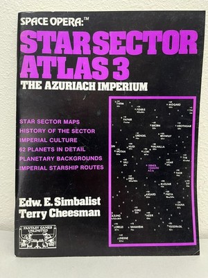 Space Opera RPG - Star Sector Atlas 3: The Azuriach Imperium