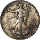 1918-P Walking Liberty Half