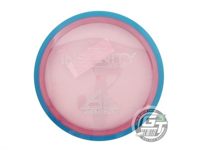 NEW Axiom Discs Proton Insanity 156g Pink Teal Rim Distance Driver Golf Disc