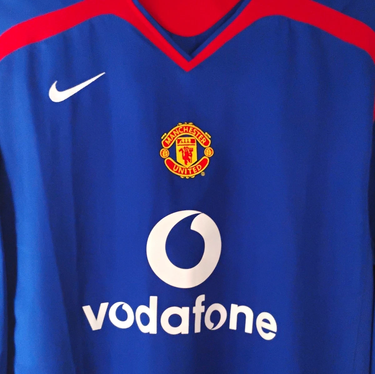 Nike Blue Manchester United International Club Soccer Fan Apparel