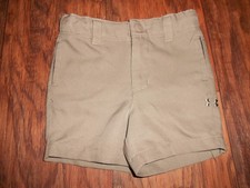 Under Armour boys shorts size 3 / 6 months MINT cond tan