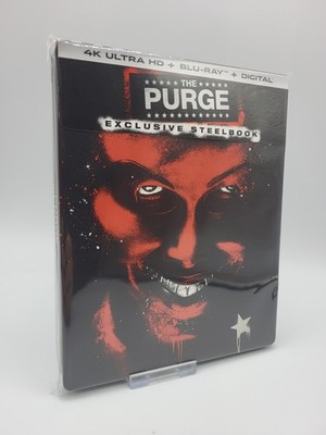 THE PURGE 4K UHD Blu-Ray Steelbook aus Sammlung 