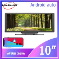 10 inch Double Din ios Wireless carplay Touch Screen GPS Bluetooth Android Auto