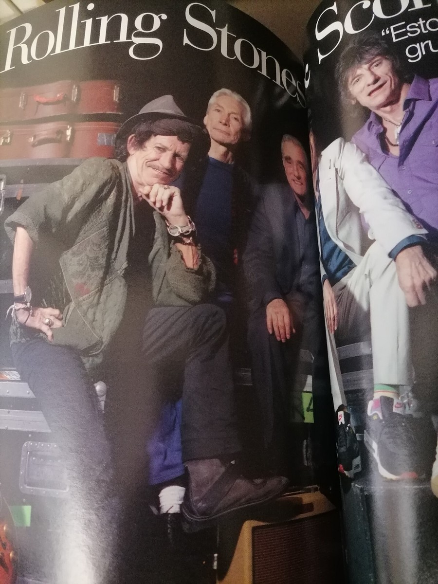 ROLLING STONES & SCORSESE REBECCA SOLANO GENTE MEXICAN MAGAZINE MAY 2008 |  eBay