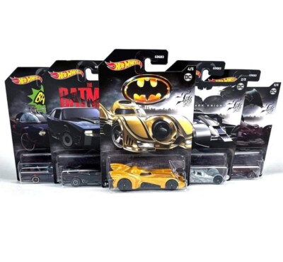 Hot Wheels 1/64 – Série DC Comics Batman – Complète 5/5 – 2022 – Collection