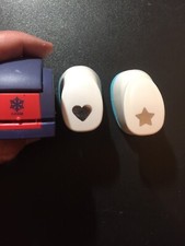 Paper Punch Lot Of 3 Recollections