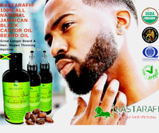 Rastarafi Premium Beard Oil 8 Oz Grow Thicker Fuller Beard Fast -Beard Growth