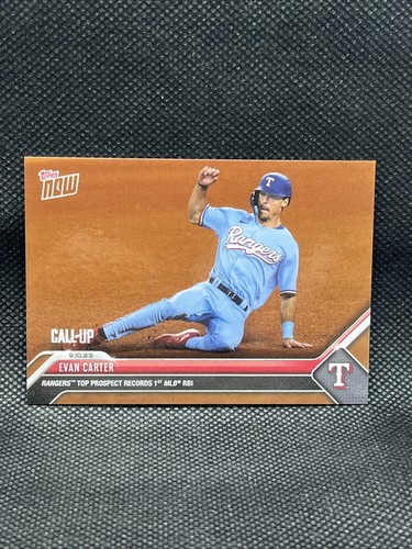 2023 Topps Now 846 Evan Carter