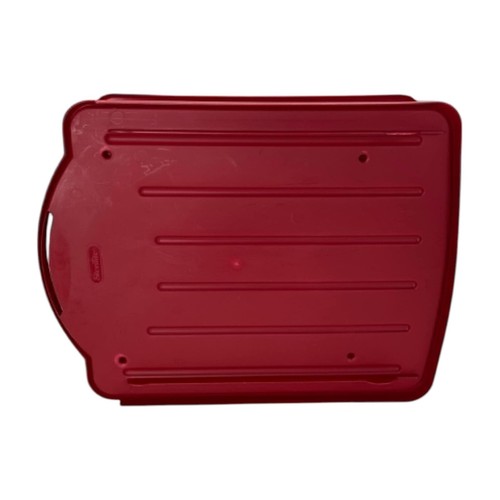 Sterilite Large Sink Set Plate Dish Drainer Drying Rack with Drainboard Red - 第 9/10 張圖片