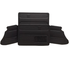 For Vwbug Beetle Kafer Cox Black Door Panel Set. 4pcs. 1967-1979 Faux Leather For Vwbug Beetle Kafer Cox Black Door Panel Set. 4pcs. 1967-1979 Faux Leather