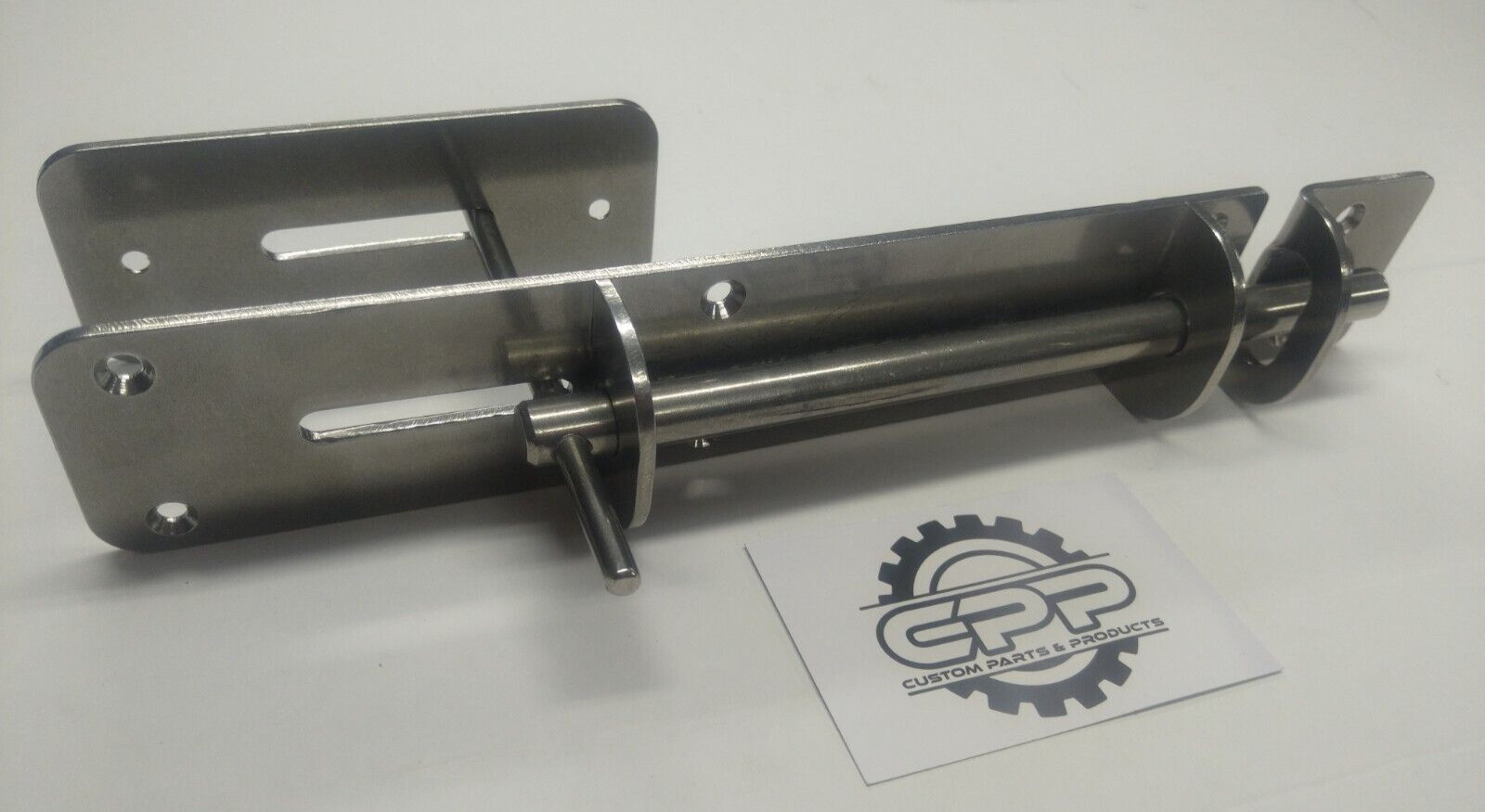 Door Latch Bolt Latch Gate Lock Bolt on both Sides Latch Stainless Steel