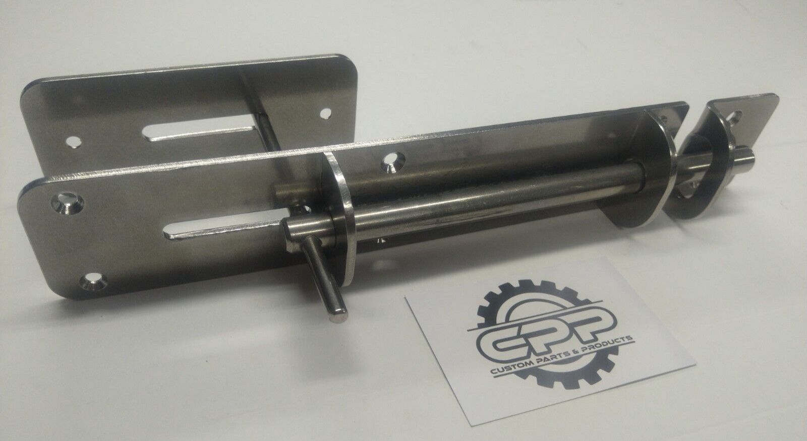 Door Latch Bolt Latch Gate Lock Bolt on both Sides Latch Stainless Steel