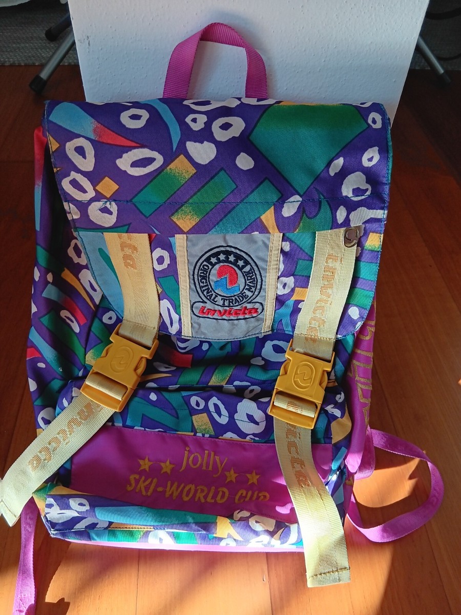 ZAINO INVICTA JOLLY SKY WORLD CUP VINTAGE ANNI 80 90 OTTIME