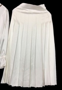 fendi white skirt