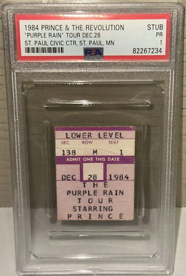 1984 PRINCE PURPLE RAIN TOUR HOMETOWN ST PAUL CIVIC CENTER 12/28