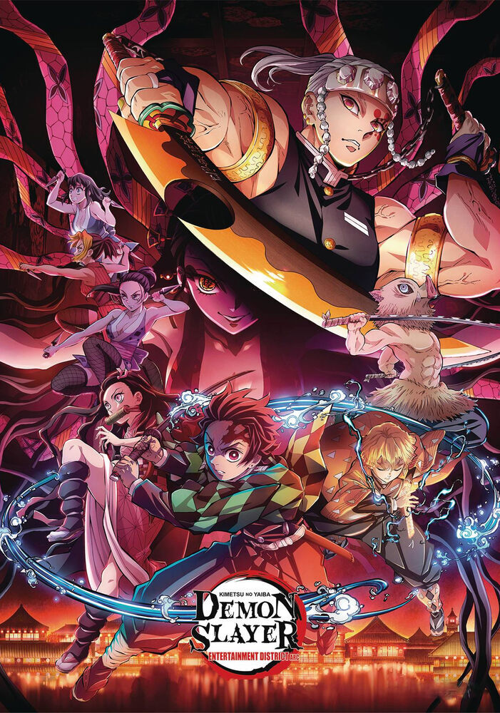 DEMON SLAYER - ENTERTAINMENT DISTRICT POSTER 24x36 - 81292 | eBay