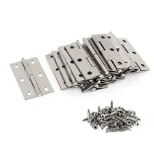 20 Stainless Steel 3-inch Folding Hinges Door and Window Hinges with 120 