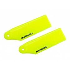 Microheli Plastic Tail Blade 34mm (YELLOW) - ...