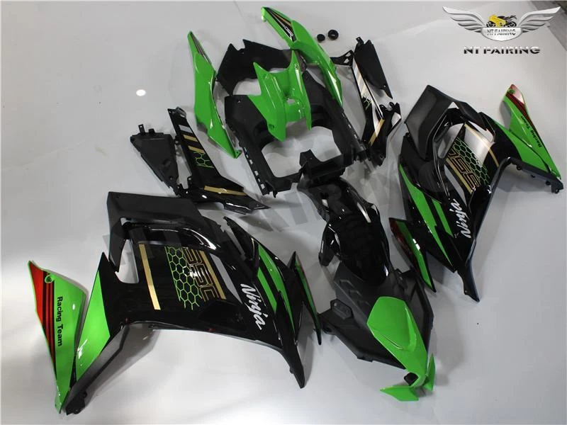 Carenado MS verde KRT apto para Kawasaki 2020 2021 2022 2023 2024 Ninja 650 EX650 Foto 2 de 4
