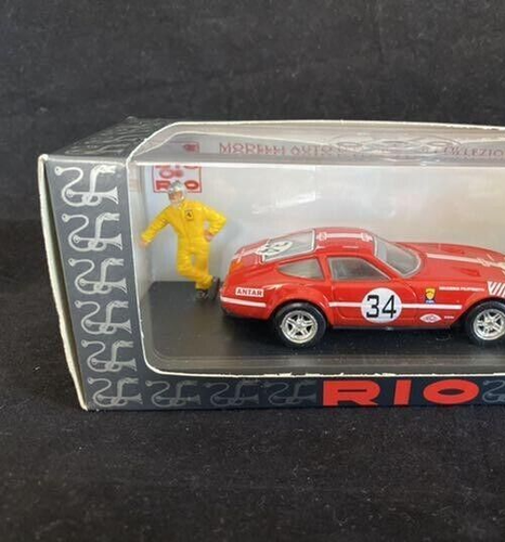 Rio 1/43 Ferrari 365 GTB/4 Daytona Le Mans 24h No.34 Mint in Box - Picture 10 of 11
