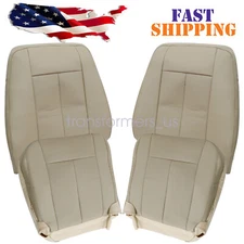 Fits 2007-2013 2014 Ford Expedition Driver Passenger Bottom-Top Seat Cover Tan