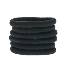 Elastic Hair Bands No Metal Snag-Free Ponytail Holder Bobbles Hair Ties 6/12 Pac