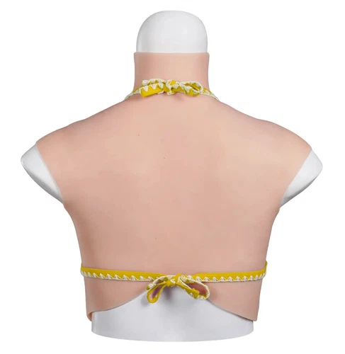Realistic Fake Chest Enhancer Silicone Breast Forms for Cosplay - Picture 17 of 24