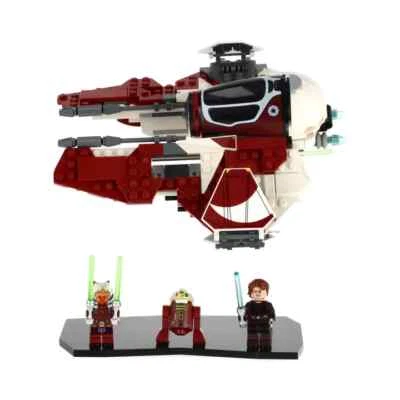 UNIQUEDISPLAY Display Stand For Lego 75401 Ahsoka's Jedi Interceptor